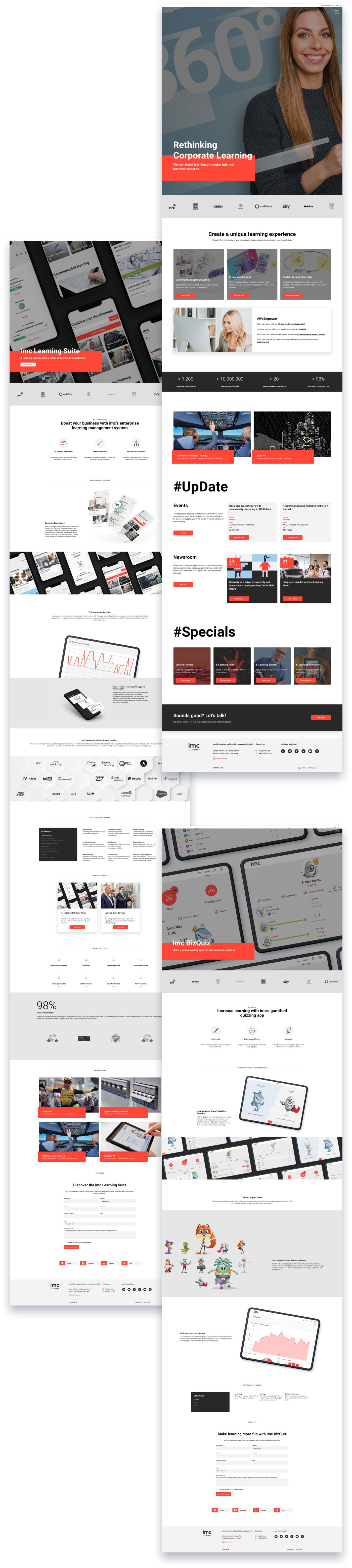 imc AG – Website Relaunch