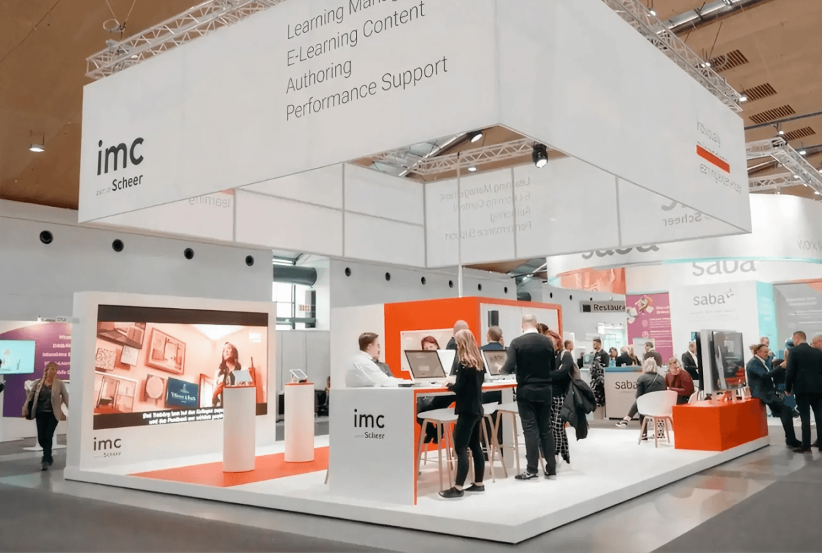 Messestandkonzeption imc AG