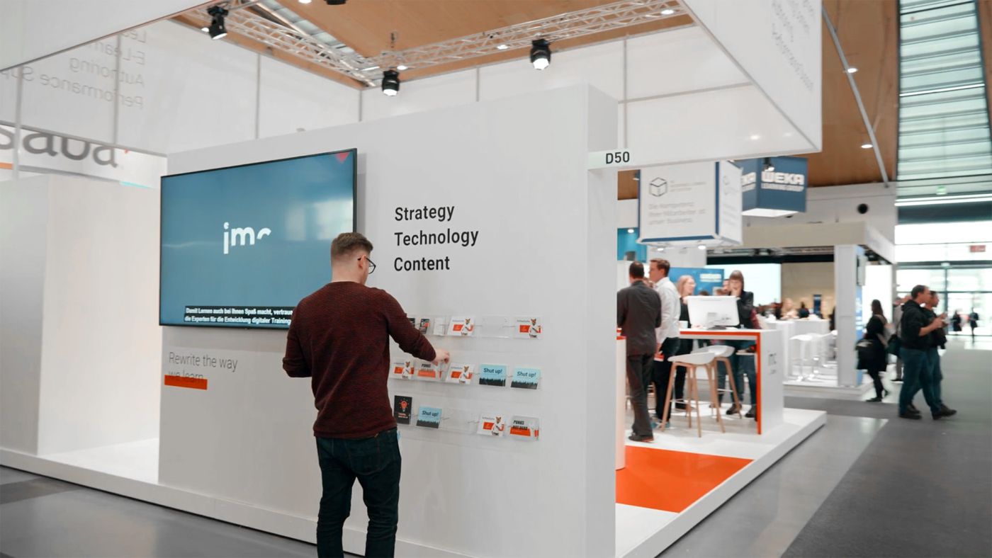 Messestandkonzeption imc AG