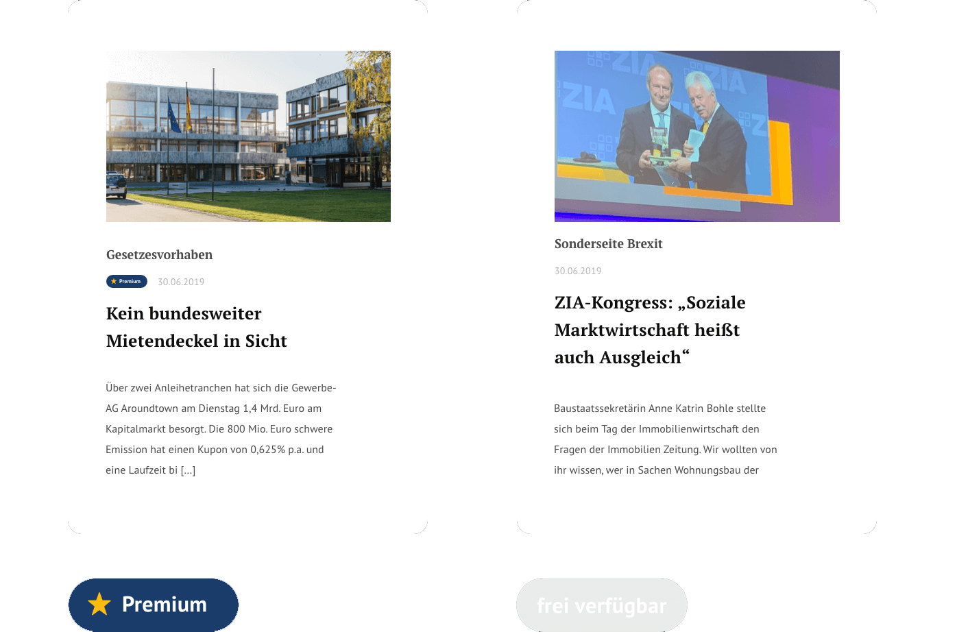 Immobilien Zeitung